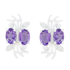 Amethyst-Spanish-Layla-multiple-Stud-Purple-Sterling-Silver-Earring