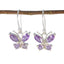 Amethyst-Moroccan-Lucy-multiple-Dangle-Purple-Silver-Earring