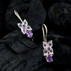 Amethyst-German-Penelope-Multiple-Dangle-Purple-92.5-Silber-Ohrring