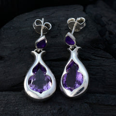 Amethyst-Russian-Eliza-Toi-et-Moi-Stud-Purple-925-Silver-Earring