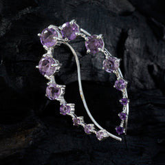 Amethyst-Korean-Min-seo-multiple-EarCuff-Purple-925-Silver-Earring