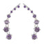 Amethyst-Korean-Min-seo-multiple-EarCuff-Purple-925-Silver-Earring