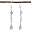 Amethyst-Australian-Bianca-multiple-Dangle-Purple-925-Silver-Earring
