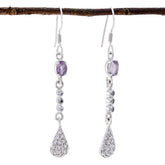Amethyst-Australian-Bianca-multiple-Dangle-Purple-925-Silver-Earring