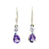 Amethyst-Latin-American-Isabelle-multiple-Dangle-Purple-Sterling-Silver-Earring