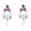 Amethyst-Latin-American-Camila-multiple-Stud-Purple-925-Silver-Earring