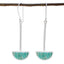 Amazonite-African-Cecilia-Solitaire-Dangle-Green-925-Sterling-Silver-Earring