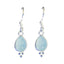 Chalcedony-Italian-Leah-multiple-Dangle-Blue-925-Sterling-Silver-Earring