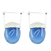 Blue-Chalcedony-Korean-Elena-Solitaire-Dangle-Blue-925-Silver-Earring