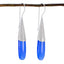 Chalcedony-American-Ling-Solitaire-Dangle-Blue-92.5-Silver-Earring
