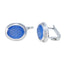 Chalcedony-African-Ying-Solitaire-Stud-Blue-925-Sterling-Silver-Earring