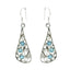 Chalcedony-American-Patricia-multiple-Dangle-Blue-925-Silver-Earring