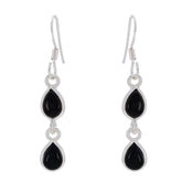Black-Onyx-American-Valentina-multiple-Dangle-Black-925-Sterling-Silver-Earring