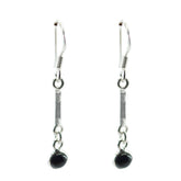 Black-Onyx-Italian-Addison-multiple-Dangle-Black-925-Silver-Earring