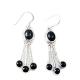 Black-Onyx-Mexican-Aisha-multiple-Dangle-Black-92.5-Silver-Earring