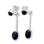 Black-Onyx-Russian-Haruka-multiple-Stud-Black-Sterling-Silver-Earring
