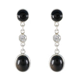 Black-Onyx-French-Anna-multiple-Stud-Black-Sterling-Silver-Earring
