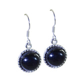 Black-Onyx-German-Aria-multiple-Dangle-Black-925-Silver-Earring