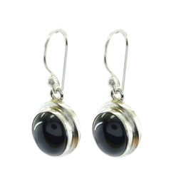 Black-Onyx-Egyptian-Ava-multiple-Dangle-Black-925-Silver-Earring