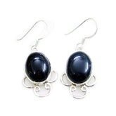 Black-Onyx-American-Bella-multiple-Dangle-Black-Silver-Earring