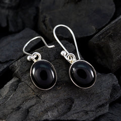 Black-Onyx-Japanese-Camila-multiple-Dangle-Black-Sterling-Silver-Earring