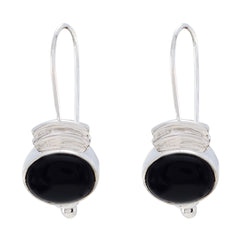 Black-Onyx-Mexican-Claire-multiple-Dangle-Black-Silver-Earring