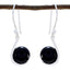 Black-Onyx-Russian-Emilia-Solitaire-Dangle-Black-Sterling-Silver-Earring