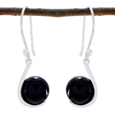 Black-Onyx-Russian-Emilia-Solitaire-Dangle-Black-Sterling-Silver-Earring