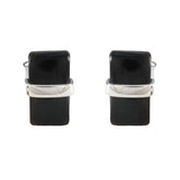 Black-Onyx-Middle-Eastern-Grace-Solitaire-Stud-Black-925-Silver-Earring