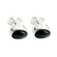 Black-Onyx-Mexican-Greta-Solitaire-Stud-Black-925-Silver-Earring