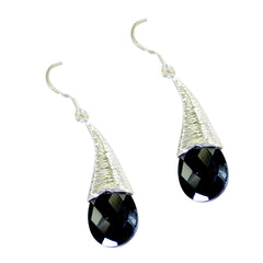 Black-Onyx-Russian-Elena-Solitaire-Dangle-Black-925-Sterling-Silver-Earring