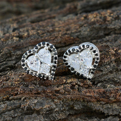 Black-Onyx-Russian-Teresa-multiple-Stud-Black-925-Silver-Earring