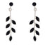 Black-Onyx-Australian-Kennedy-multiple-Stud-Black-925-Silver-Earring