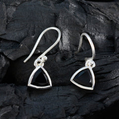 Black-Onyx-Russian-Chen-Solitaire-Dangle-Black-925-Silver-Earring