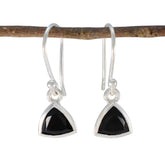 Black-Onyx-Russian-Chen-Solitaire-Dangle-Black-925-Silver-Earring