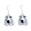 Black-Onyx-Turkish-Maya-Solitaire-Dangle-Black-925-Silver-Earring