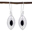 Black-Onyx-Latin-American-Nova-Solitaire-Dangle-Black-925-Sterling-Silver-Earring