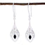 Black-Onyx-Moroccan-Sarah-Solitaire-Dangle-Black-92.5-Silver-Earring