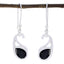 Black-Onyx-Japanese-Sofia-Solitaire-Dangle-Black-Sterling-Silver-Earring