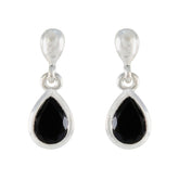Black-Onyx-African-Yasmine-Solitaire-Stud-Black-925-Silver-Earring