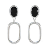 Black-Onyx-Middle-Eastern-Teresa-Solitaire-Stud-Black-925-Silver-Earring