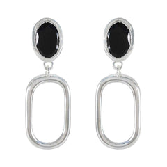 Black-Onyx-Middle-Eastern-Teresa-Solitaire-Stud-Black-925-Silver-Earring