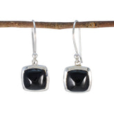 Black-Onyx-Egyptian-Hye-jin-Solitaire-Dangle-Black-925-Sterling-Silver-Earring