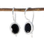 Black-Onyx-Middle-Eastern-Mei-Solitaire-Dangle-Black-Silver-Earring