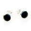 Black-Onyx-Korean-Seo-yeon-Solitaire-Stud-Black-925-Sterling-Silver-Earring