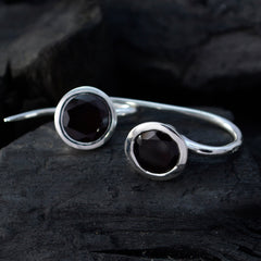 Black-Onyx-French-Yasmine-Solitaire-Dangle-Black-Silver-Earring