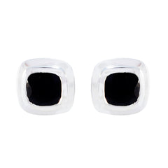Black-Onyx-German-Zoe-Solitaire-Stud-Black-92.5-Silver-Earring