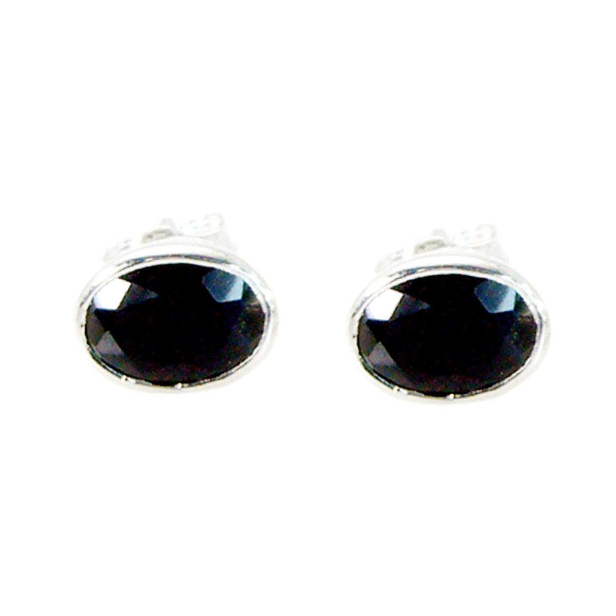 Black-Onyx-African-Zoey-Solitaire-Stud-Black-92.5-Silver-Earring