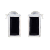 Black-Onyx-American-Genesis-Solitaire-Stud-Black-Sterling-Silver-Earring