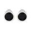 Black-Onyx-American-Seo-yeon-Solitaire-Stud-Black-925-Sterling-Silver-Earring
